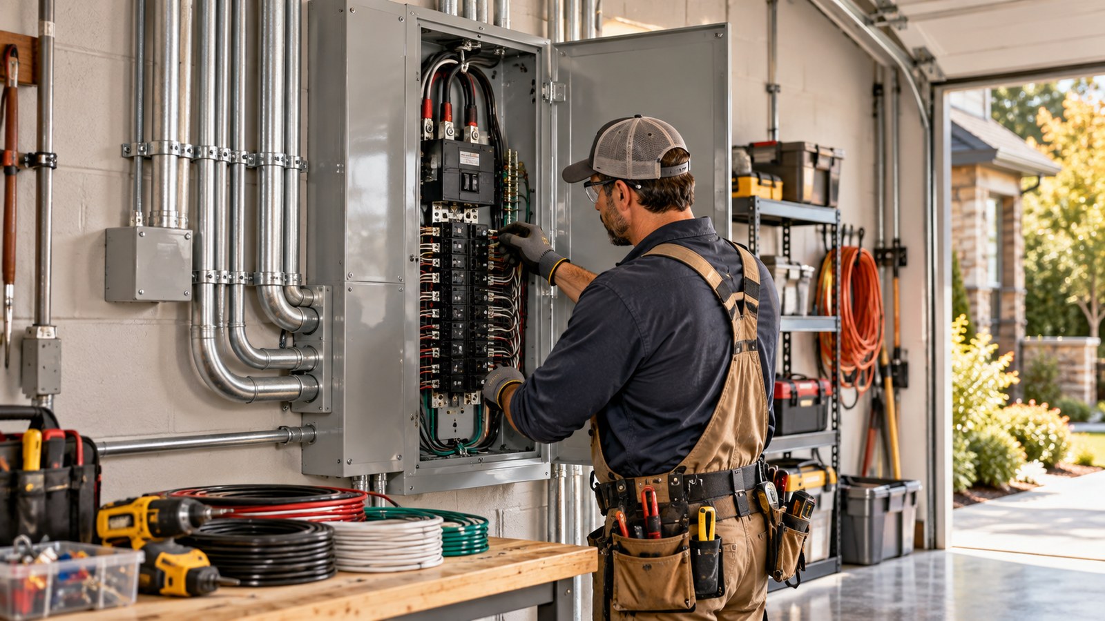 Electrical Service Panel Upgrades & Circuit Line-Item Accounting